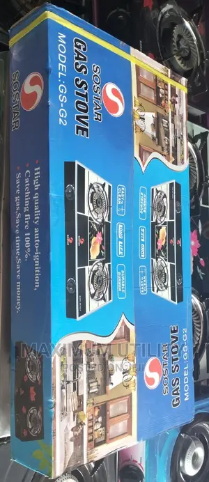 Sostar Glass Face Automatic Table Top 2burners Gas Stove