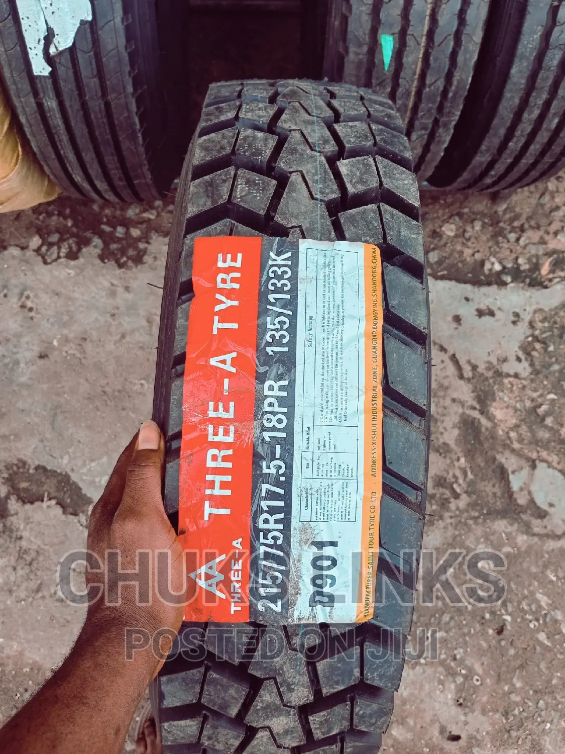 215/75r17.5 Three-a Tire