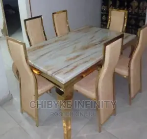 Quality Contemporary Marble With Versac Top 6seater