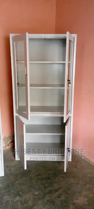 Quality Metal File Cabinet With Glass