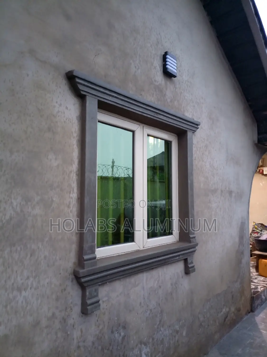 Casement With Green Glass