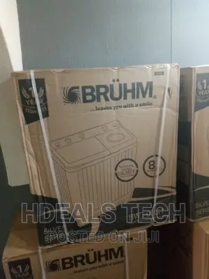 Affordable Bruhm 8kg Twin Tub {Top Loader }Washing Machine