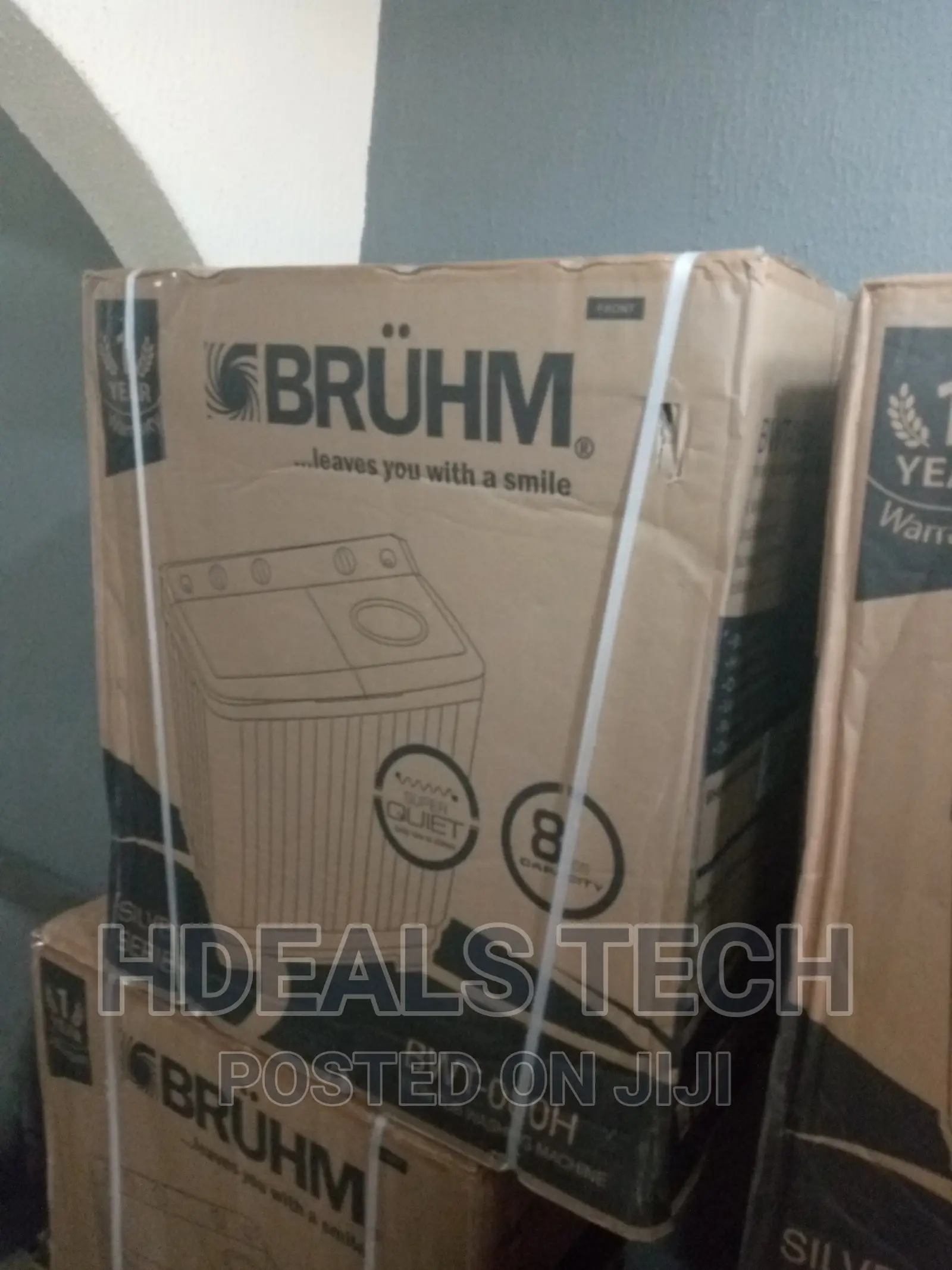 Easy Use Bruhm 8kg Top Loader Washing Machine
