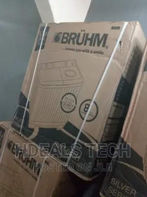Durable Bruhm 8kg Twin Tub Top Loader Washing Machine
