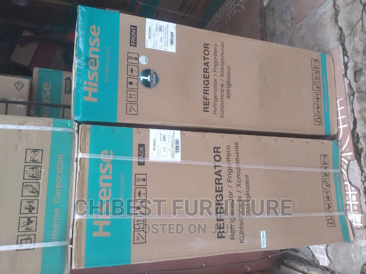Quality Imported Hisense 124 Litres Refrigerator