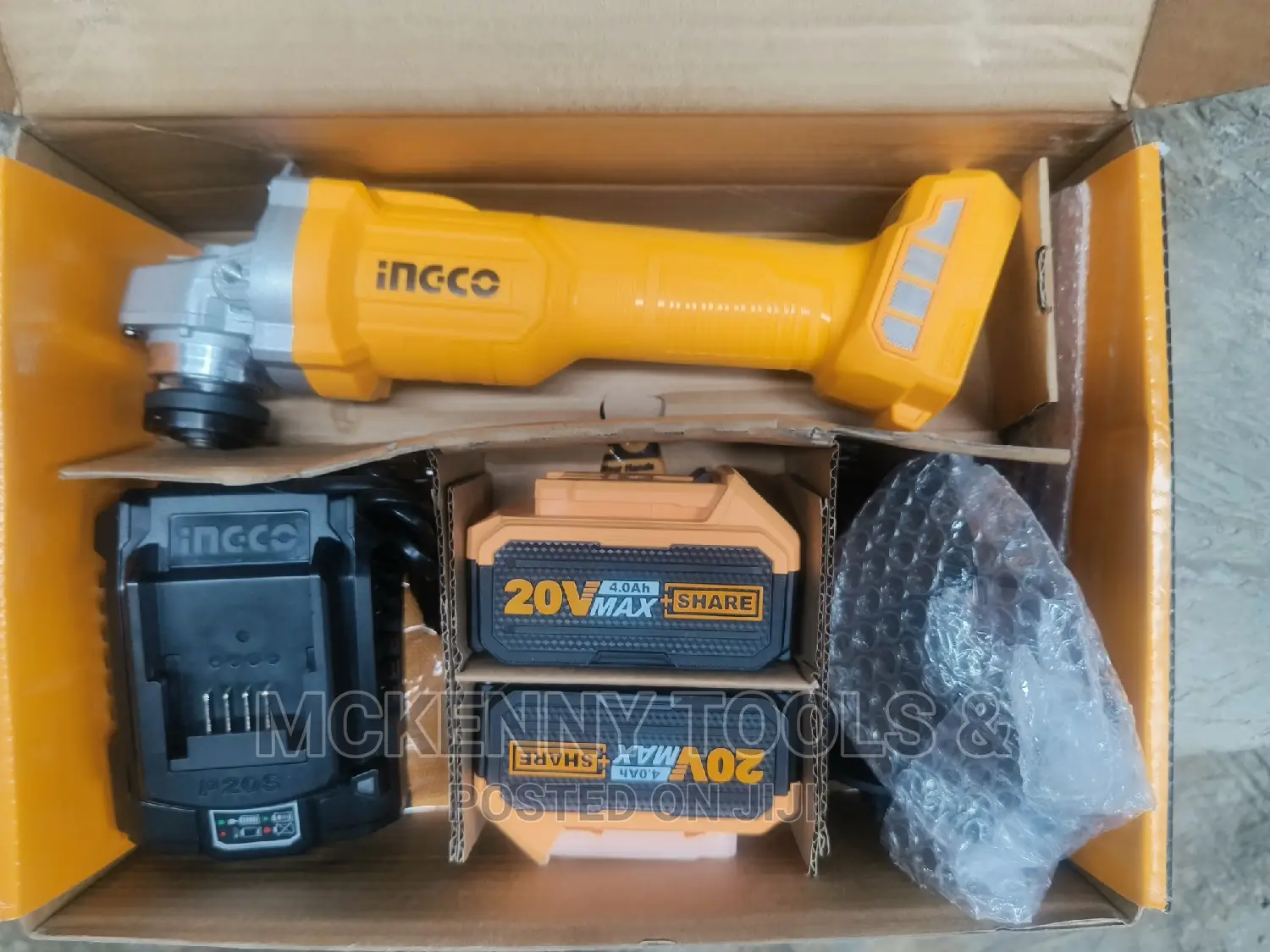 20V Lithium-Ion Angle Grinder – CAGLI20157