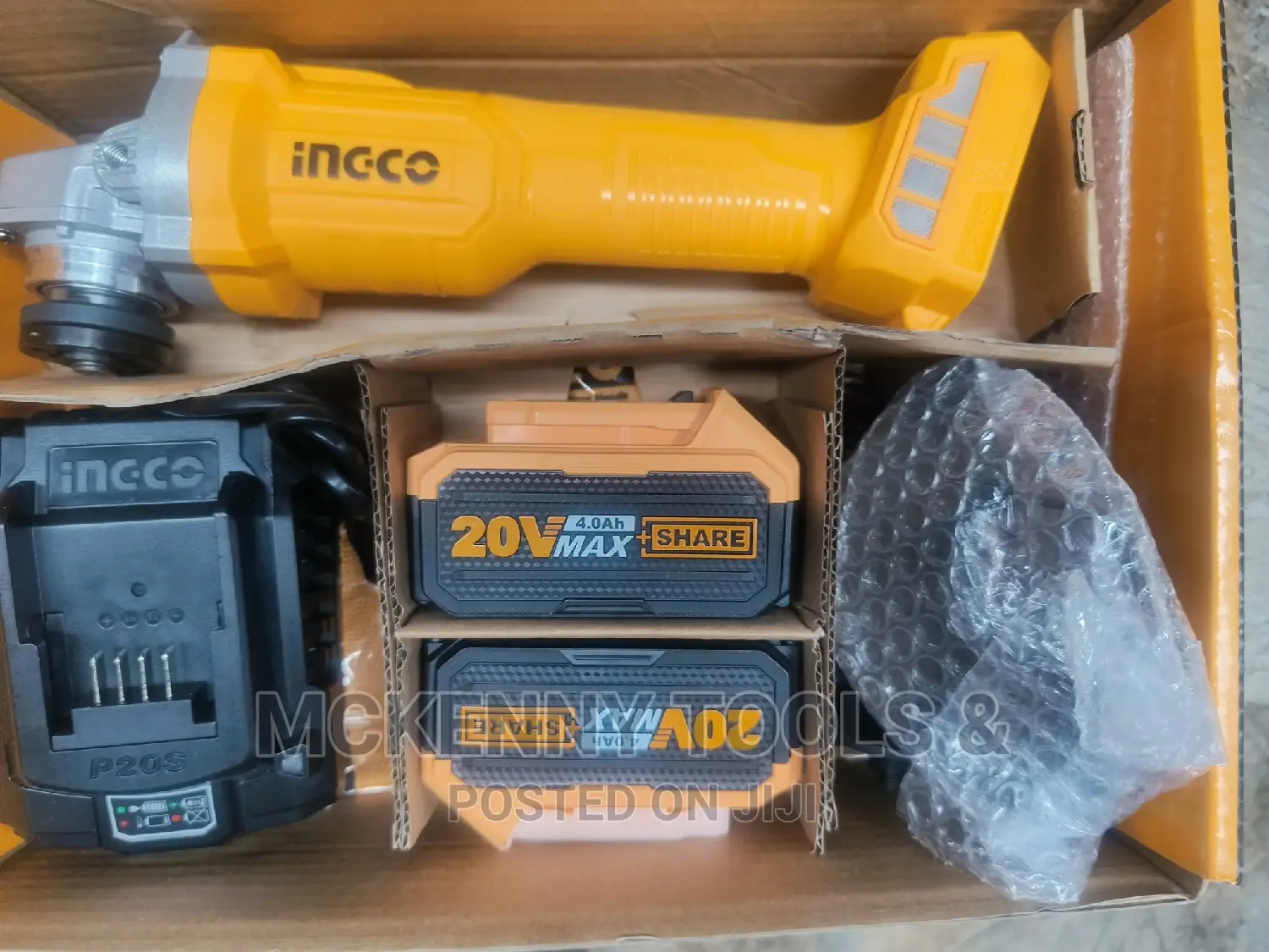 20V Lithium-Ion Angle Grinder – CAGLI20157