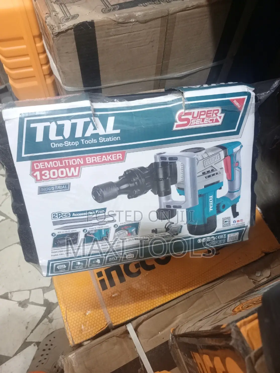 Heavy Duty Total Hammer Drill