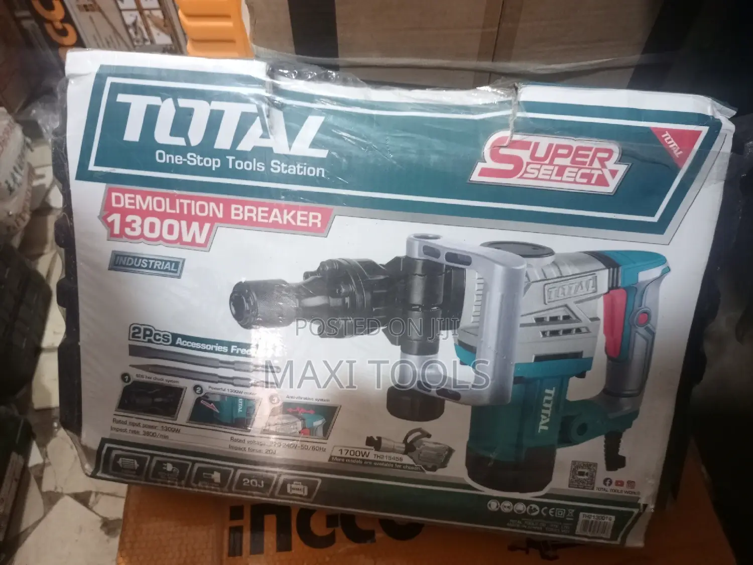 Heavy Duty Total Hammer Drill