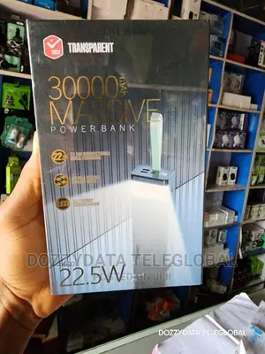 Transparent 30000mah Powerbank