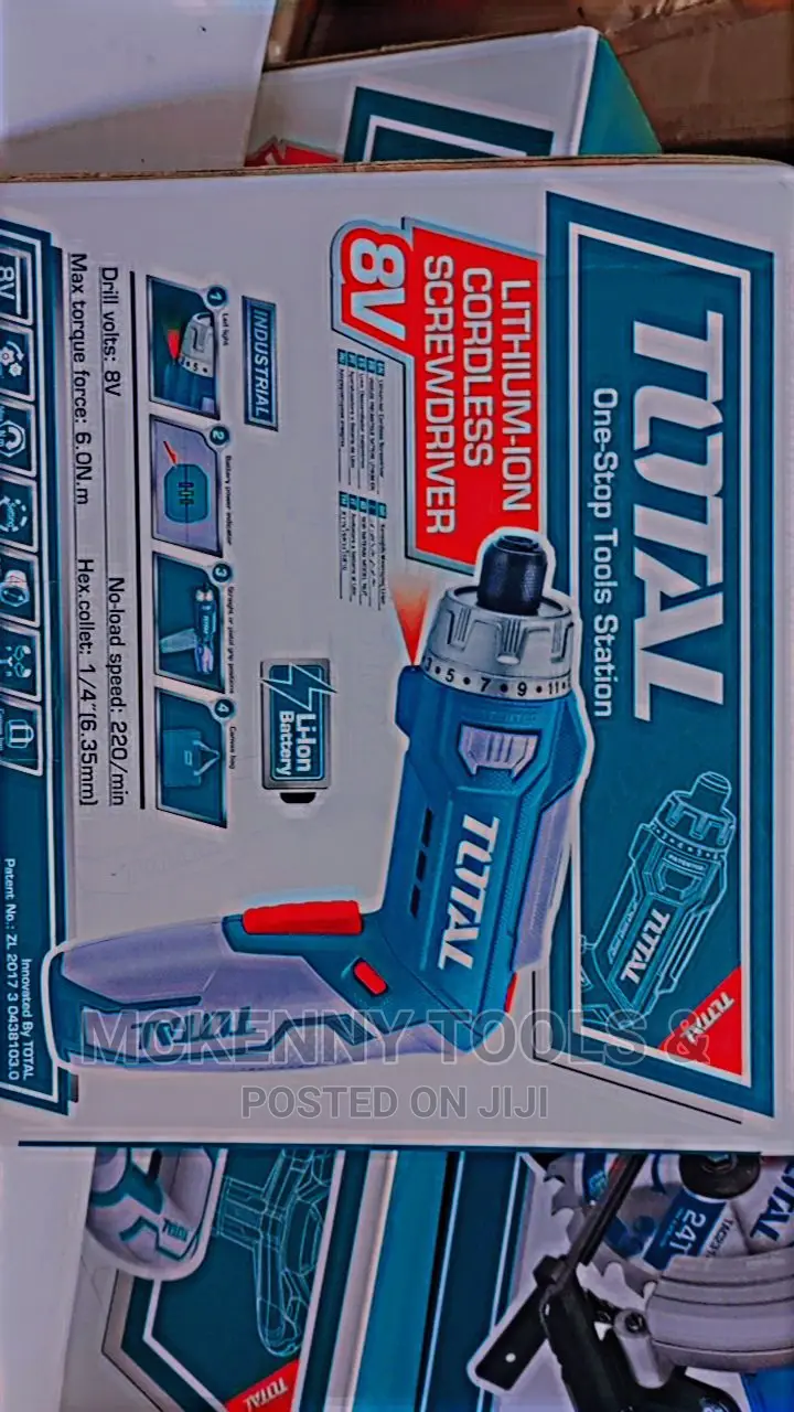 Lithium-Ion Cordless Screwdriver Tsdli0801