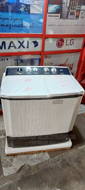 Brand New LG Twin Tub Washing Machine (Roller Jet=>12/8kg)