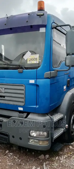 10000KG European Used TGA 26.410 Self Loader Knuckle Crane