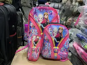 Set of Kids 3n1 Cartoon Character School Bag