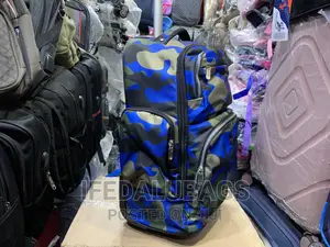 Quality Stock Material Back Pack With Trolley