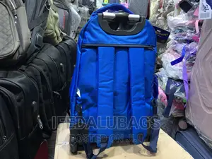 Quality Light Stock Material Backpack With Trolley