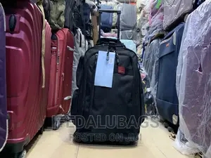 Quality Stock Material Back Pack With Trolley