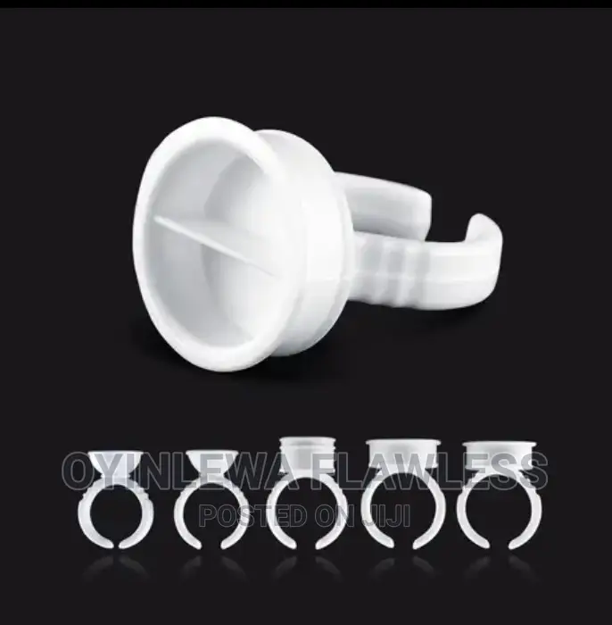 Disposable Silicon PMU Tattoo Ink Lash Glue Cup Ring