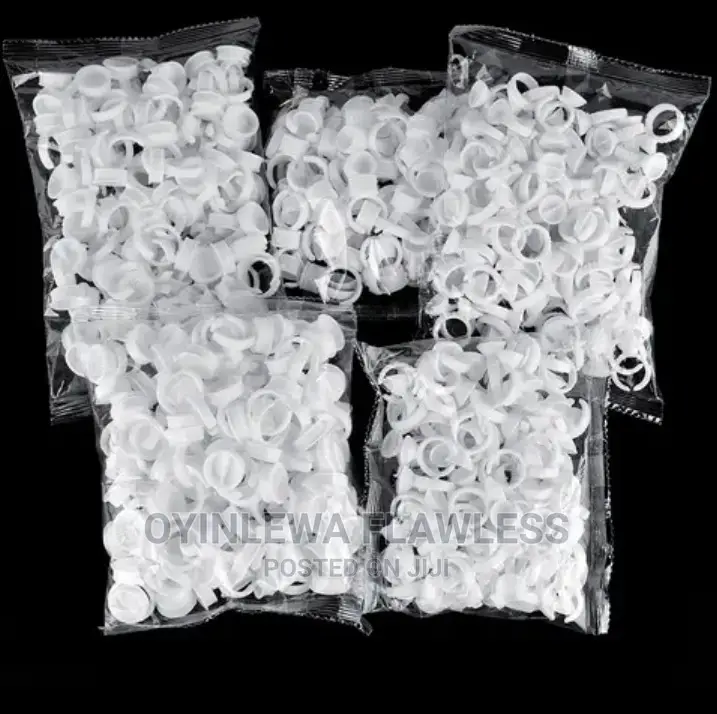 Disposable Silicon PMU Tattoo Ink Lash Glue Cup Ring