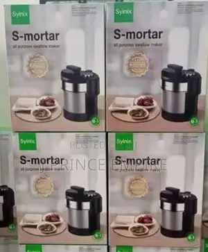 Swallow Maker Pounding Blender - Silver Black - 1200W