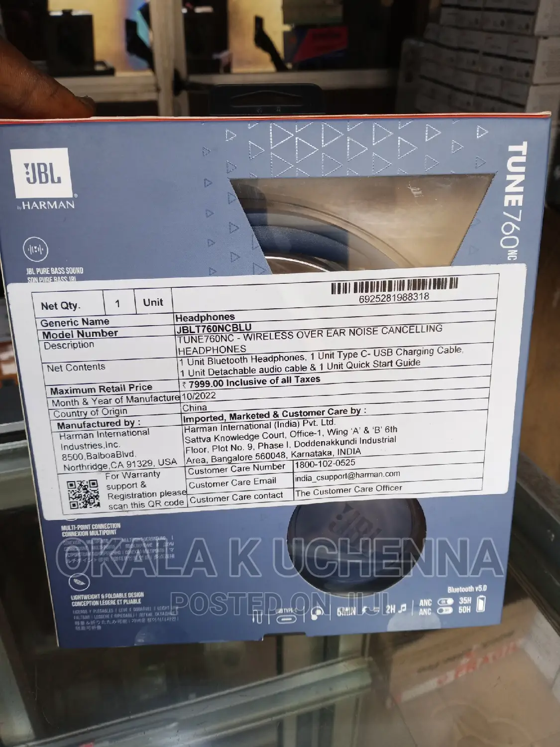 JBL Tune760nc