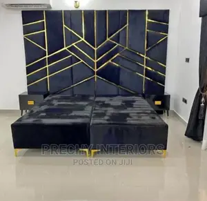 Black and Gold Bedframe