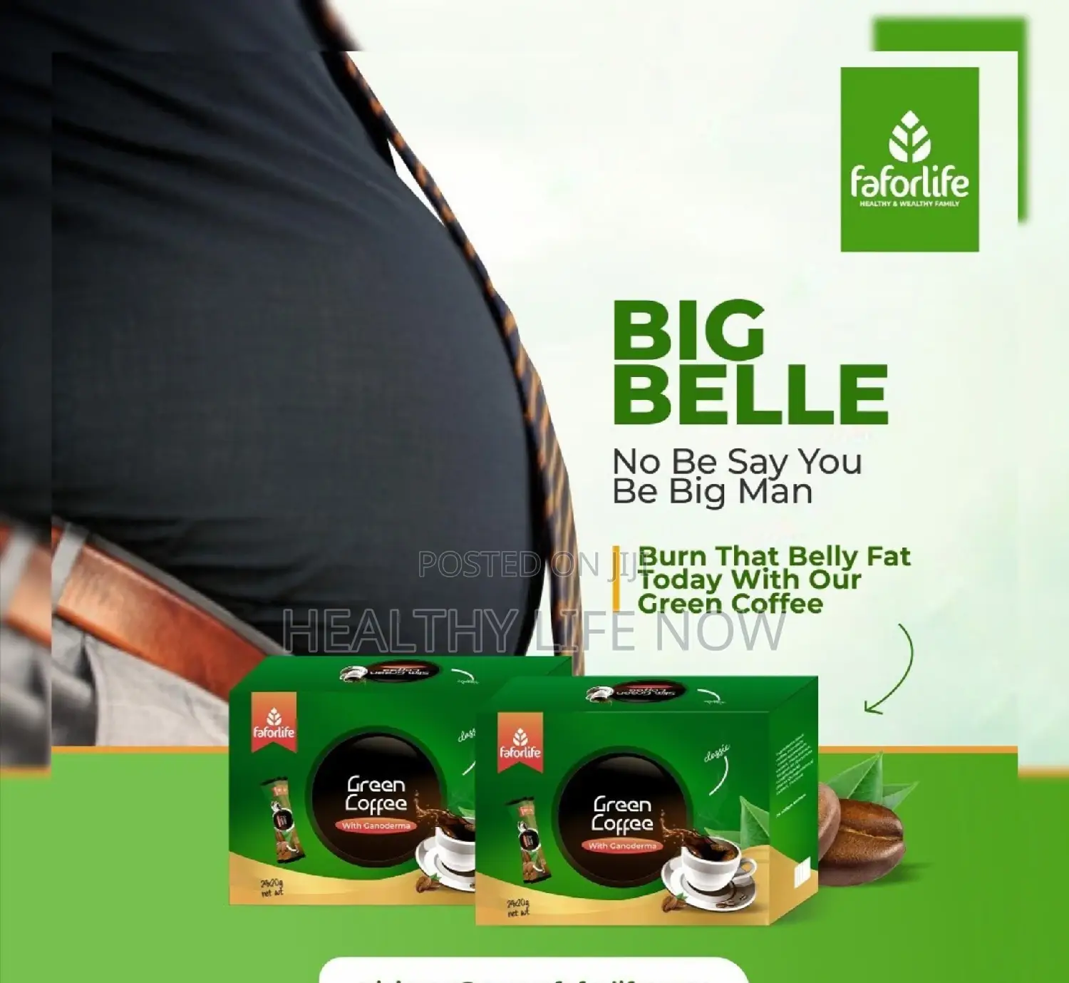 Fafolife Green Coffee Loss That Fat Belle