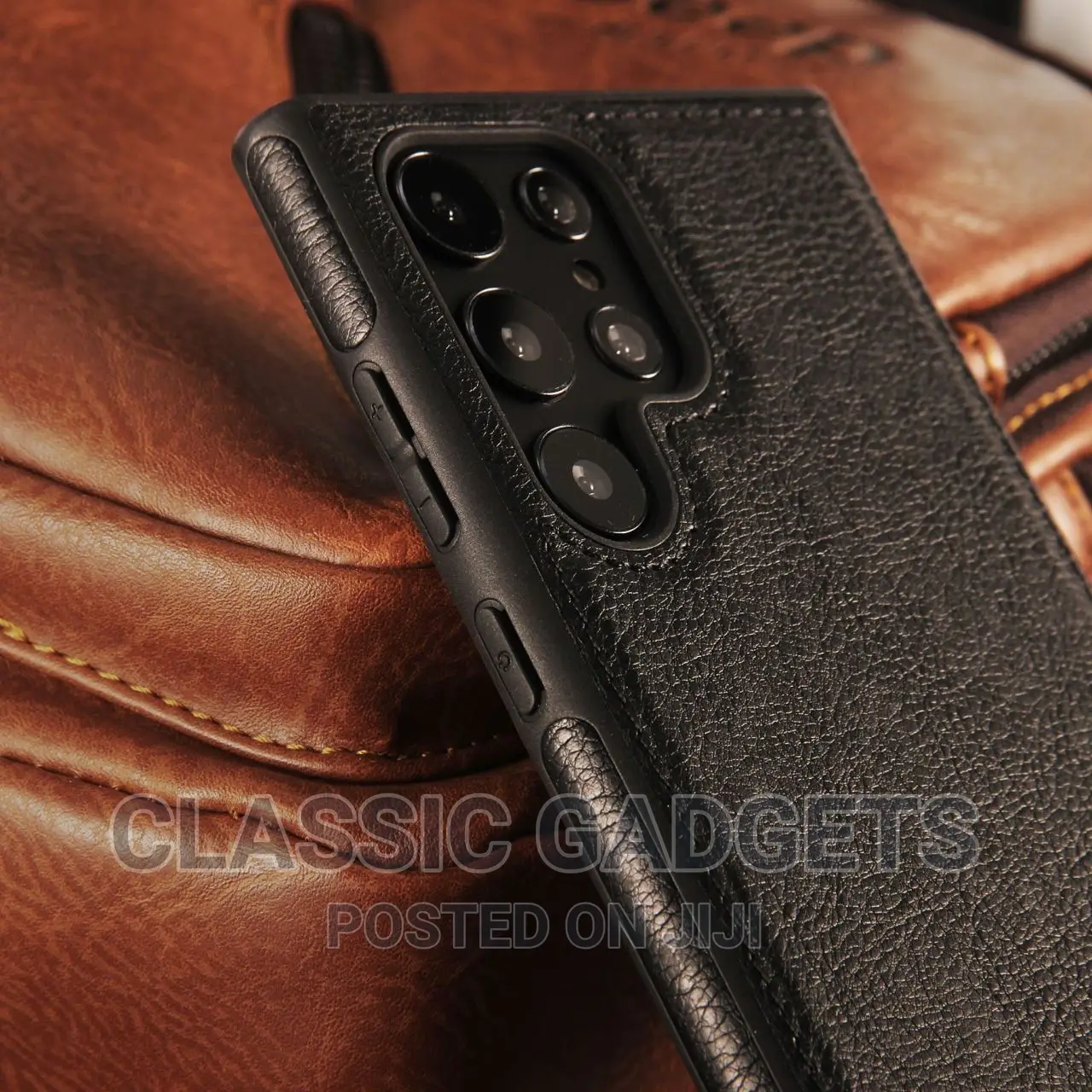 • Premium Leather Case for Samsung S23 Series