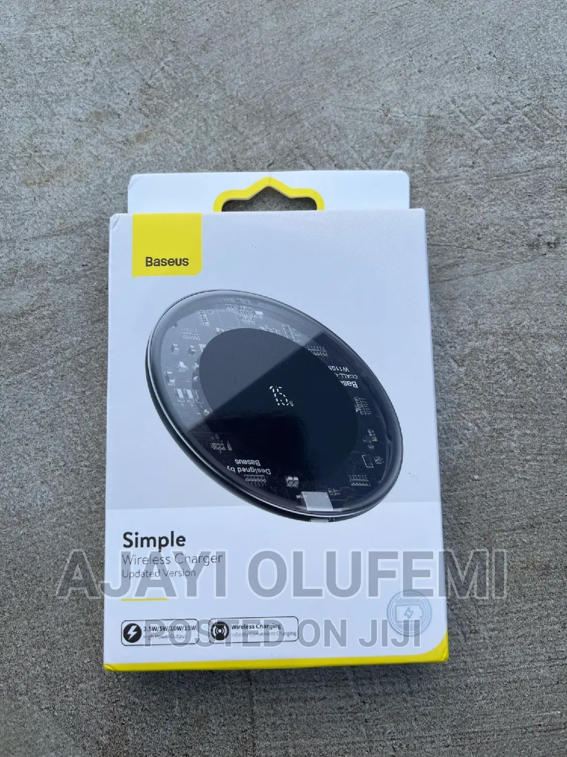 Baseus 15w Wireless Charger
