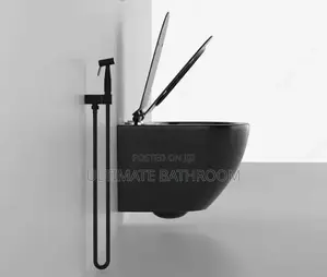 Black Hanging/Conceal Watercloset