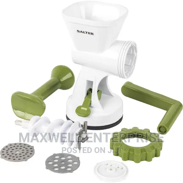 Salter Meat Mincer With 2 Blade Attachments