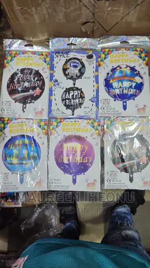 Happy Birthday Foil Balloons