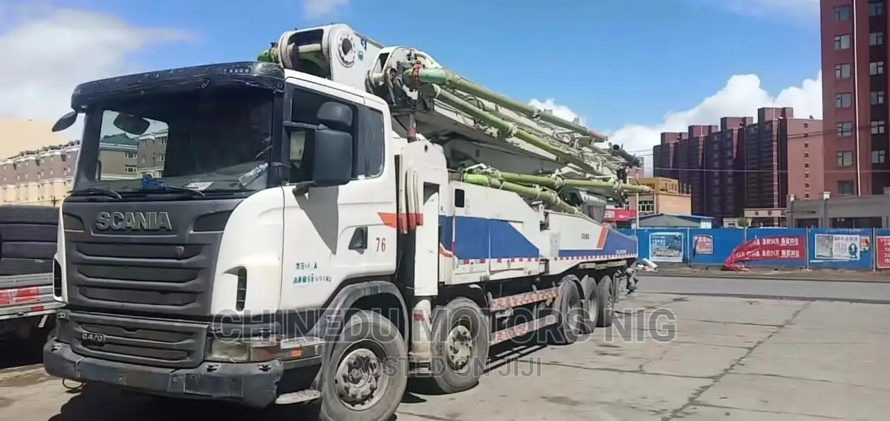 Scannia Concrete Pump 16 Tyres