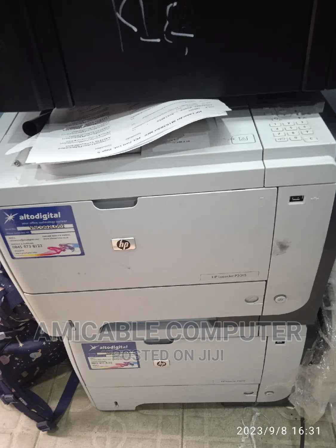 Hp Laserjet Pro 3015 Single Printer