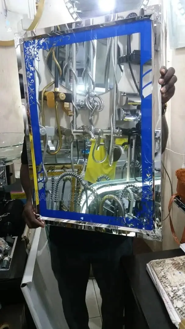 Flower Design Mirror