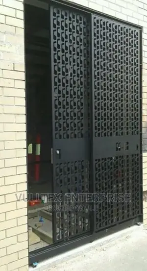 Security Laser Cut Door
