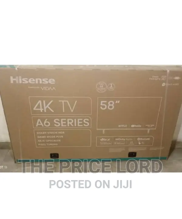 Hisense 58smart A6k Model