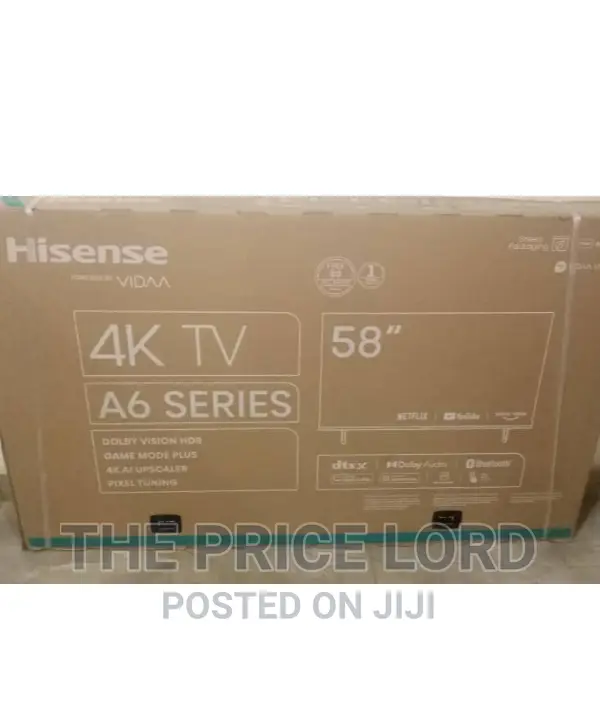 Hisense 58smart A6k Model