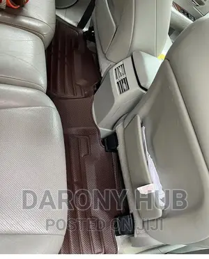 Exotic Brown Leather Floormat