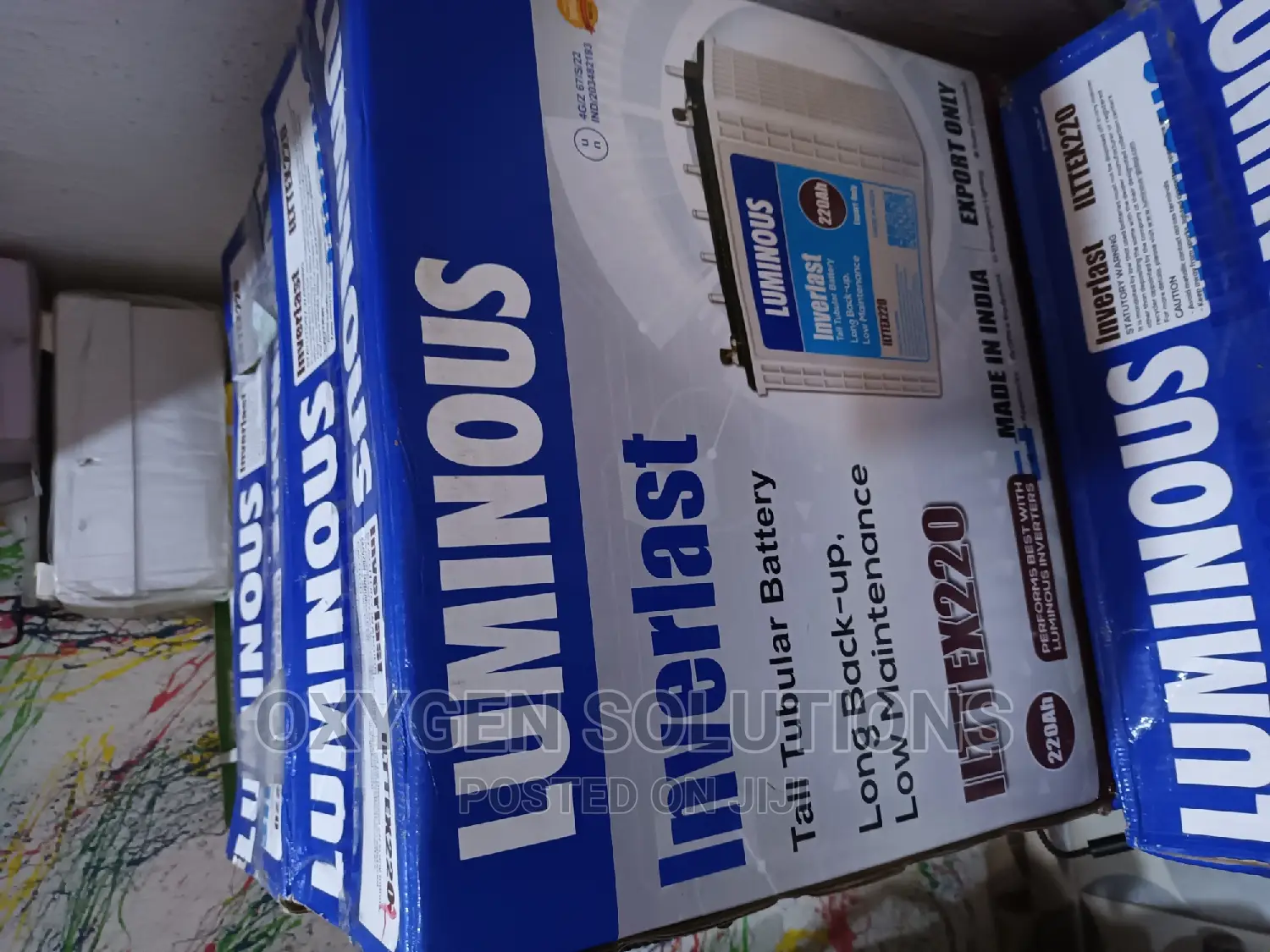 220ah 12v Luminous Battery