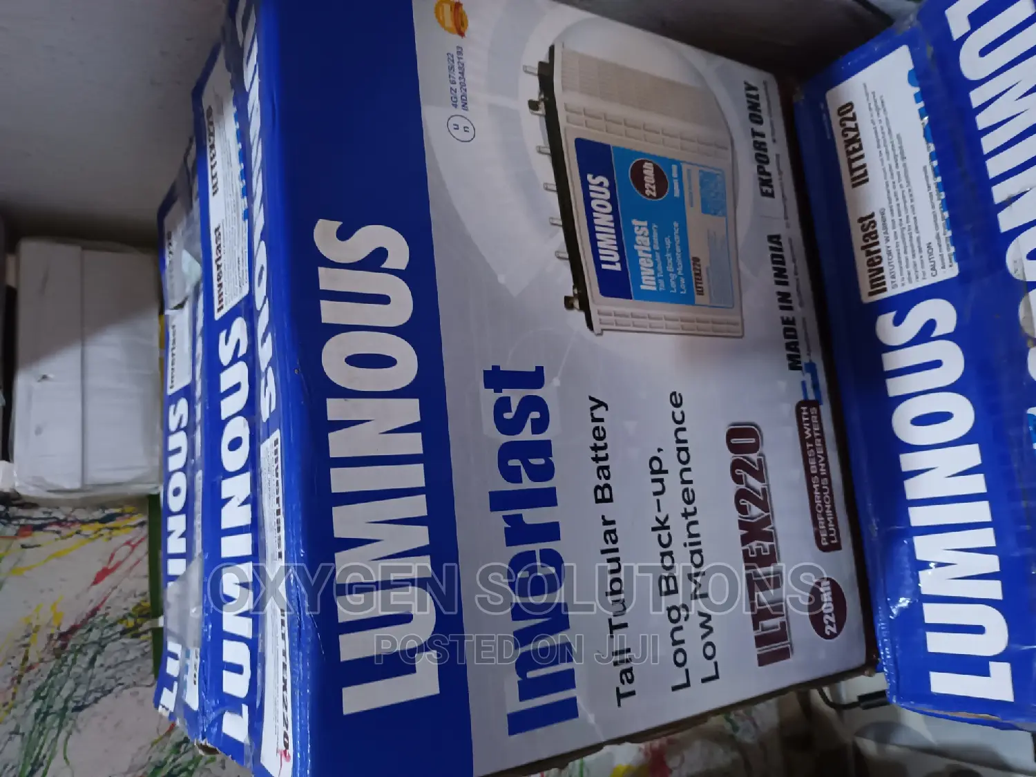220ah 12v Luminous Battery