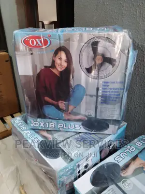 Brand Spanking New OX 18''inch Non Rechargable Standing Fan