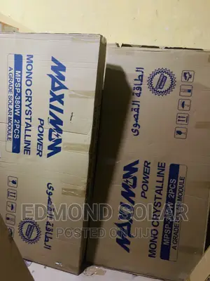MAXIMUM POWER SOLAR PANEL 380w 24v Is Available