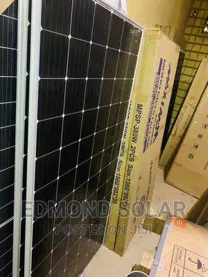 MAXIMUM POWER SOLAR PANEL 380w 24v Is Available