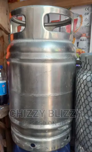 Cepsa Stainless 12.5kg Gas Cylinder
