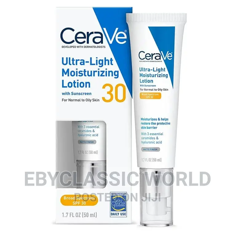 Cerave Ultra Light Mosturizing Lotion With SPF 30 50ml