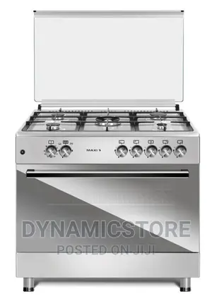 Maxi Style 60*90 5 Burner Gas Cooker Matte Inox Tr