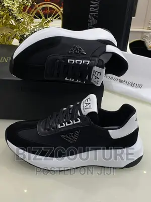 Original EMPORIO ARMANI Sneakers Available in Store