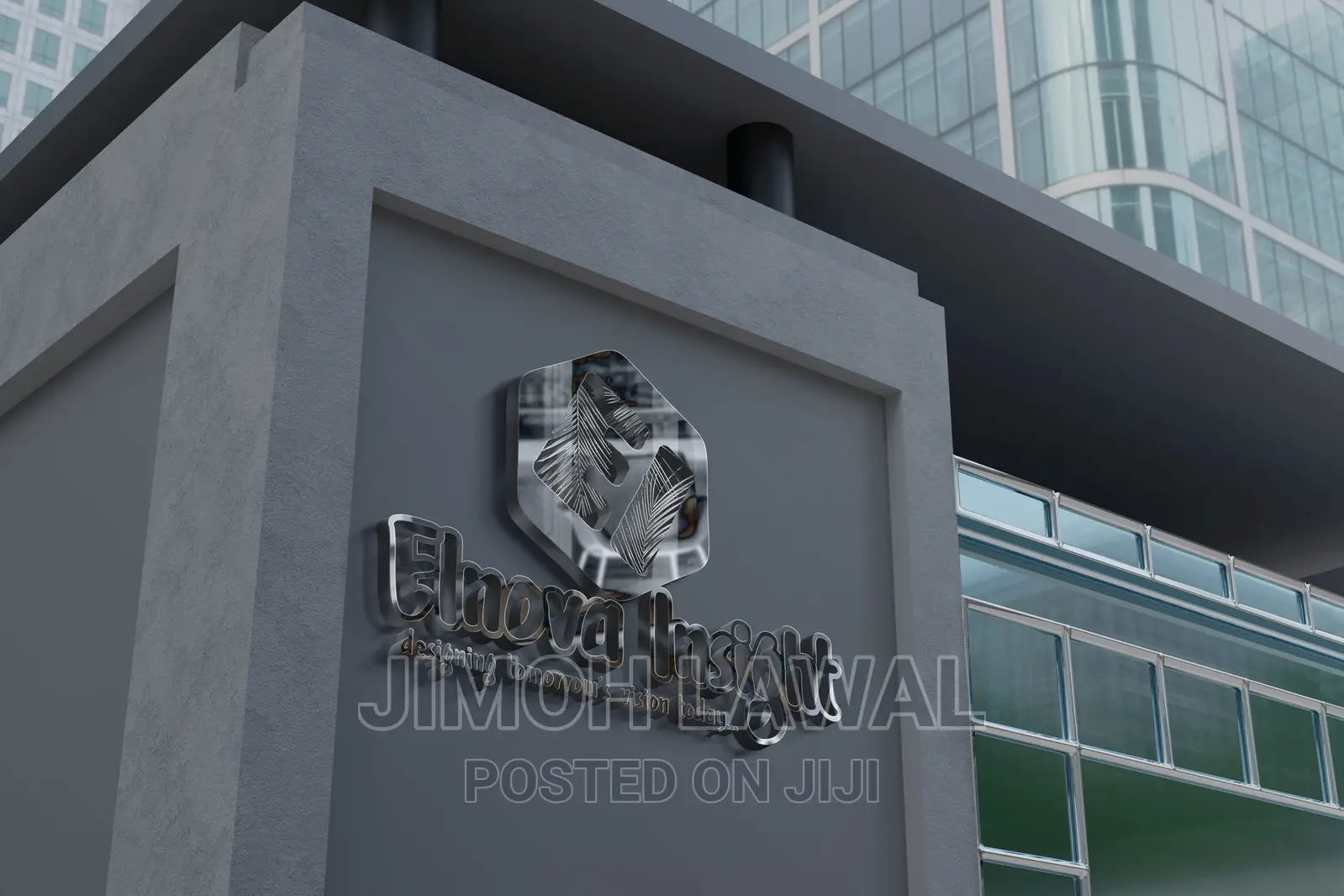 3D Realistic Logo Designs and Branding