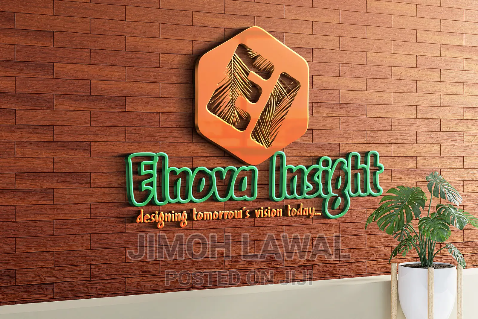 3D Realistic Logo Designs and Branding